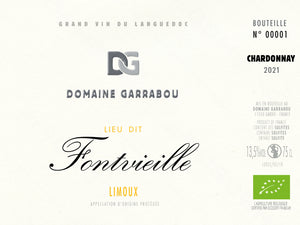 La Fontvieille 2022 (BIO)- Chardonnay